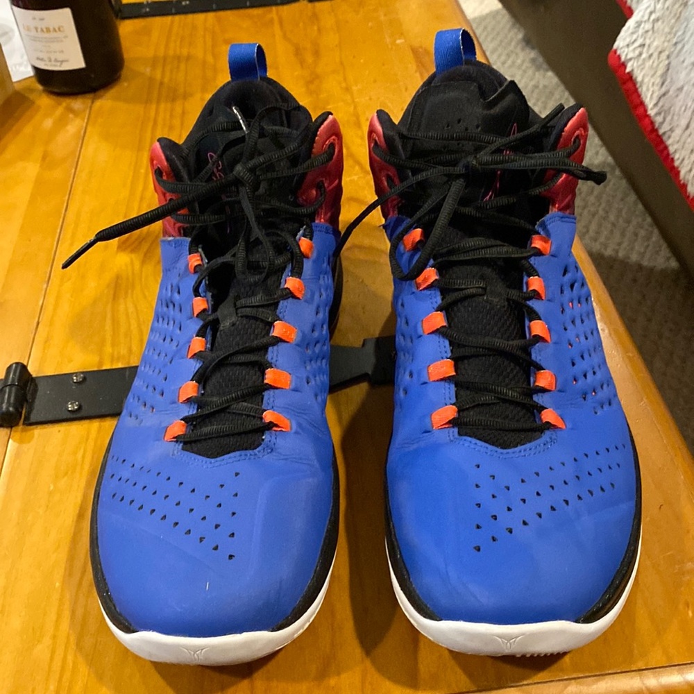 Jordan Melo 11 blue.Size 12.5.Used without box.